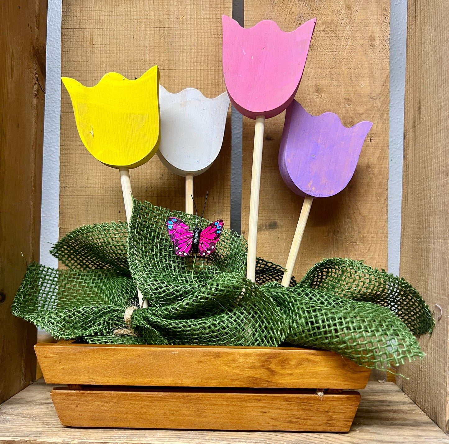 Wood Tulips #2