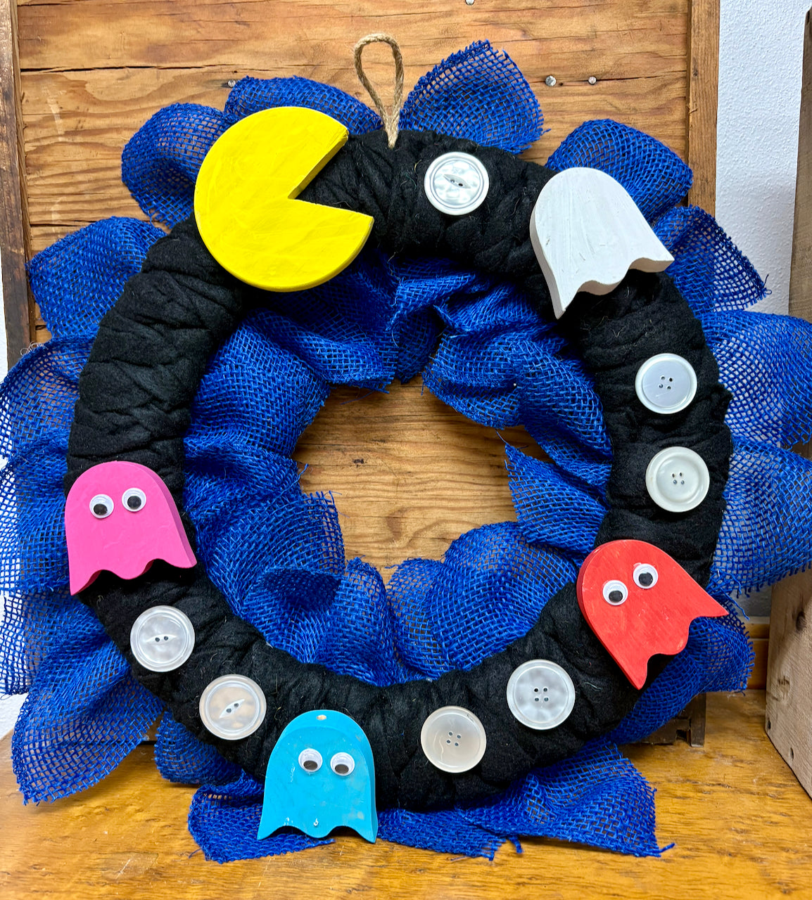 Pac-Man Wreath #2