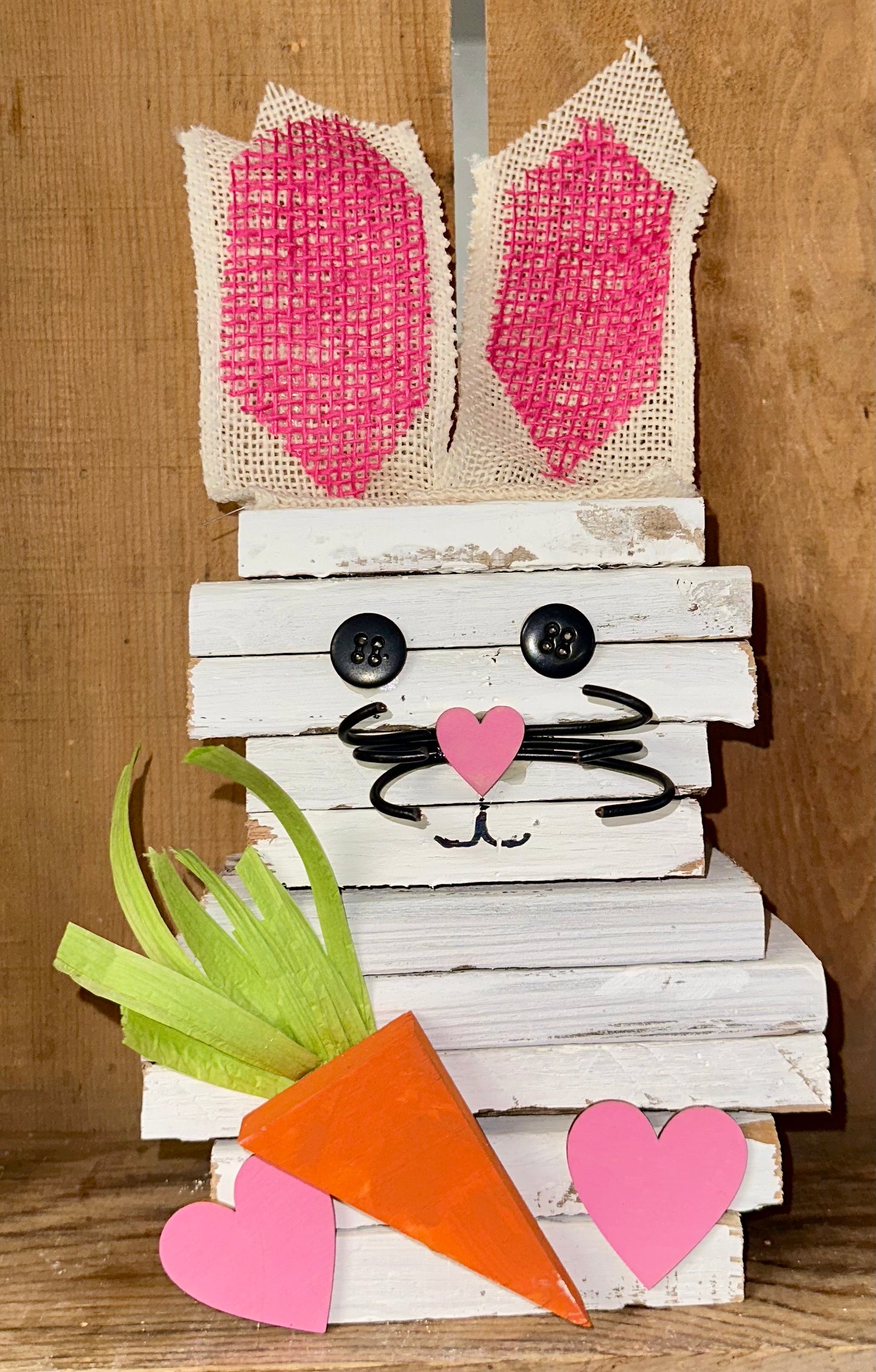 Wood Bunny Pallet