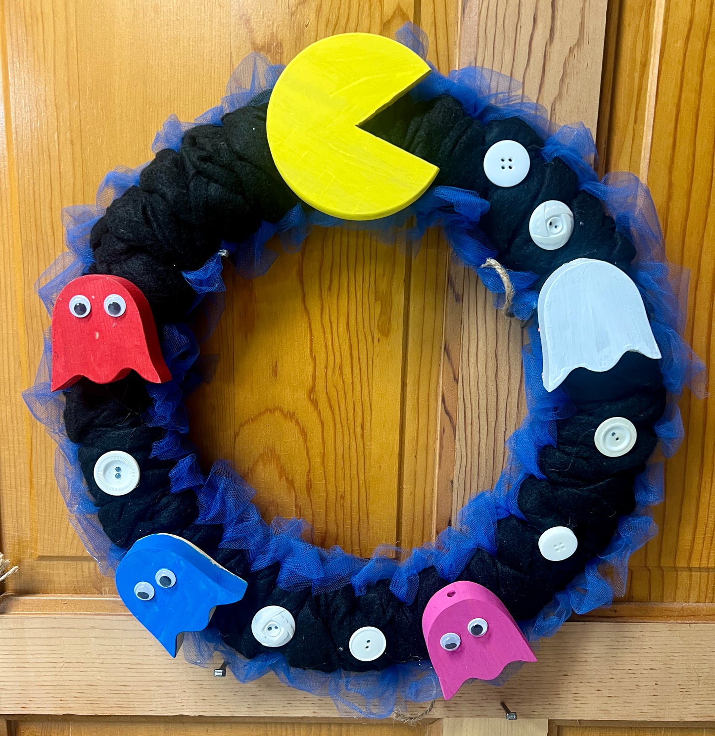 Pac-Man Wreath with Toole