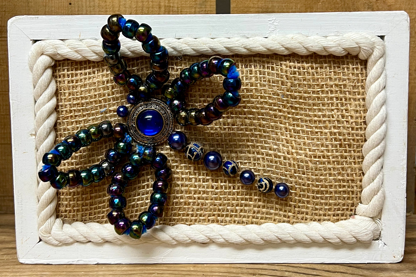 Dragonfly with White Frame