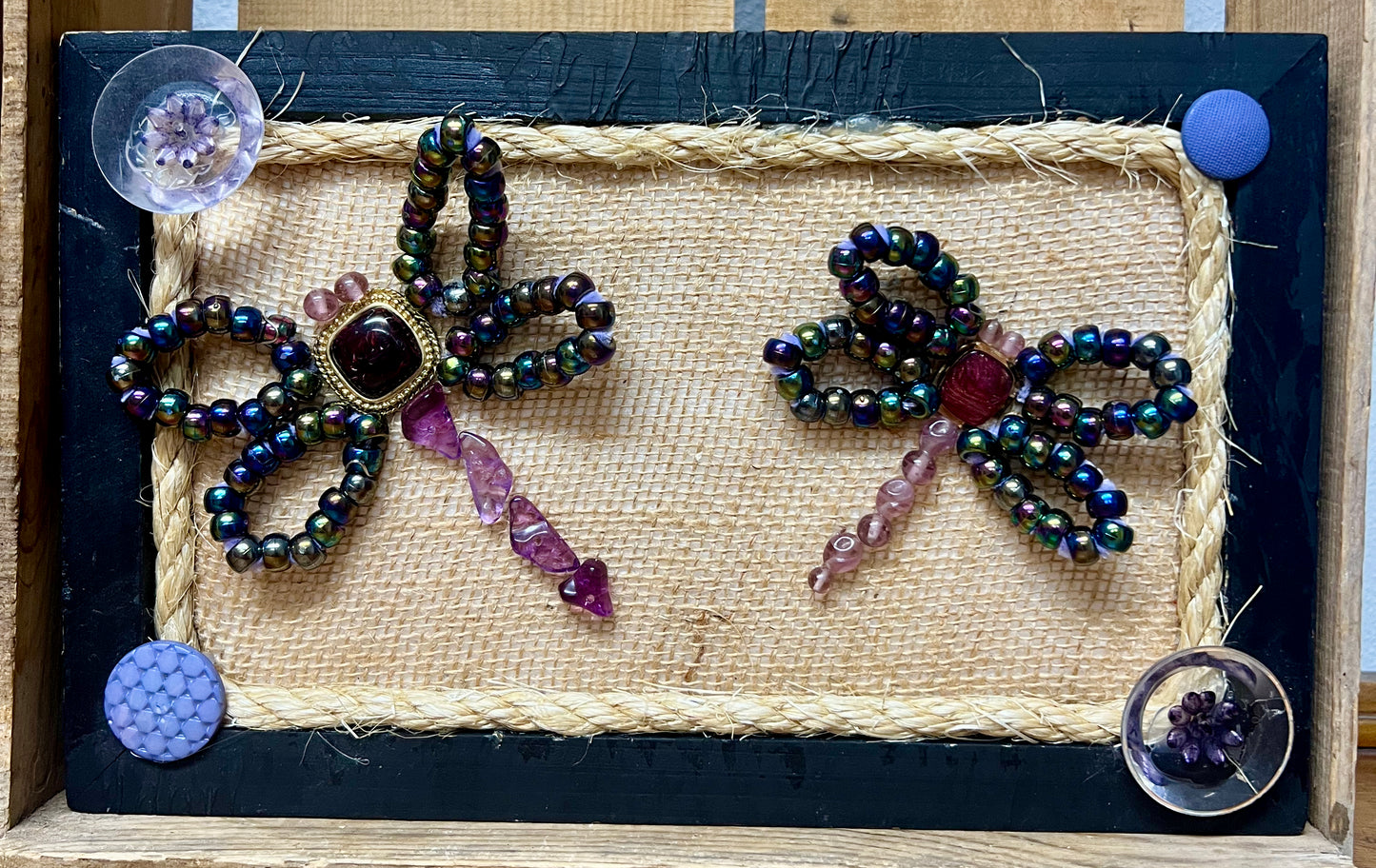 Dragonflies Purple