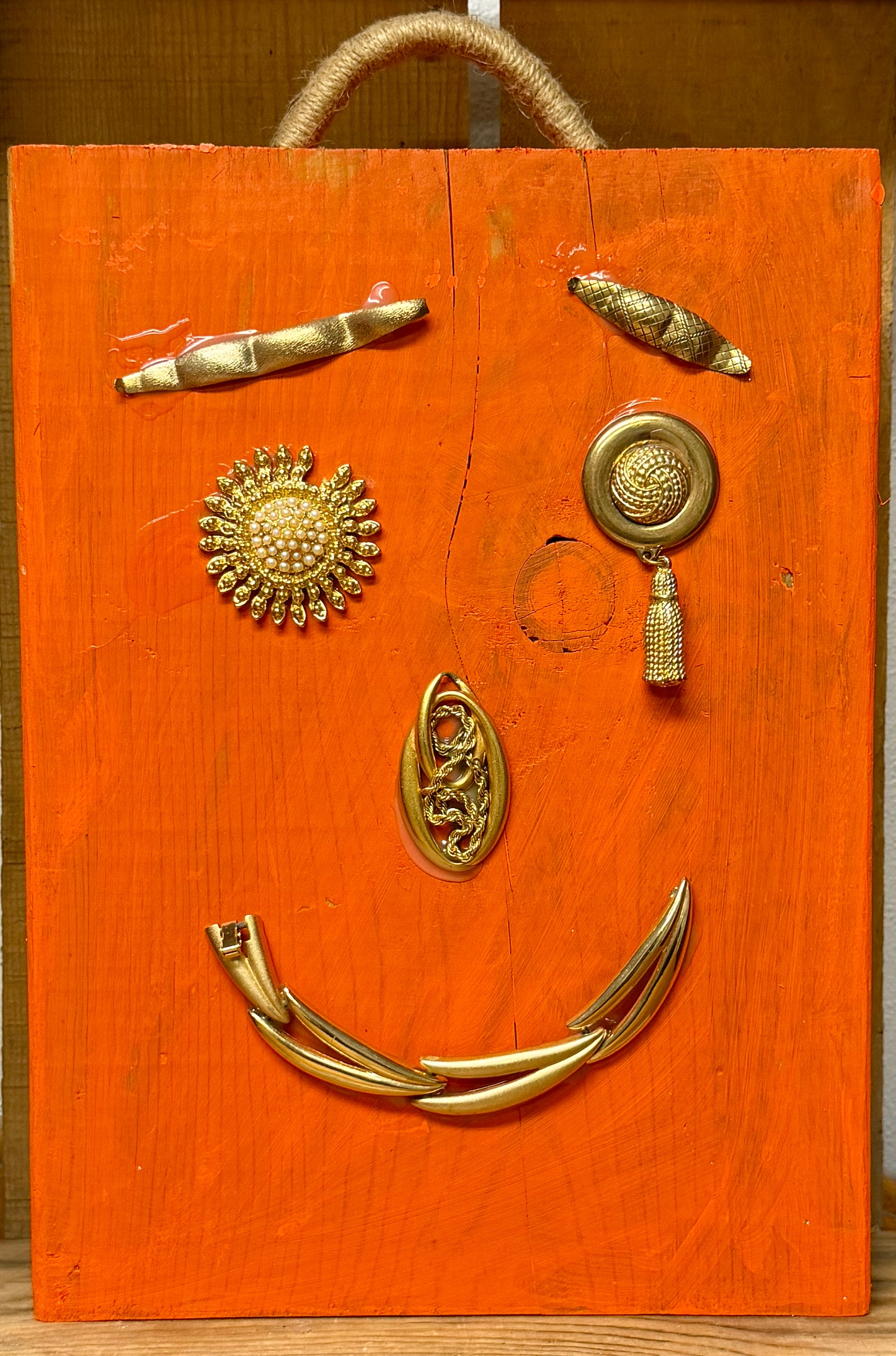 Pumpkin Wood with Metal #3