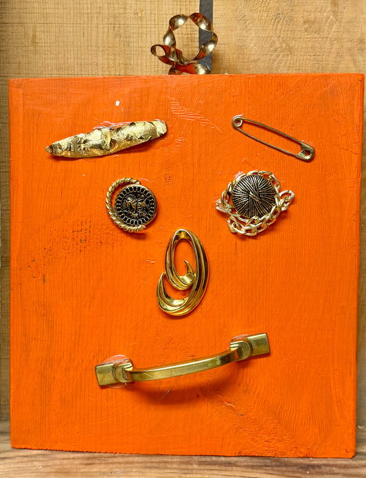 Pumpkin Wood with Metal #2