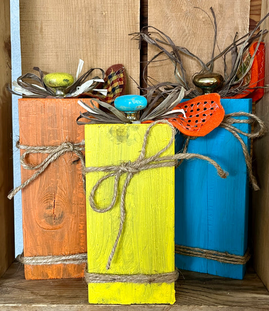 Knob Wood Pumpkins #1