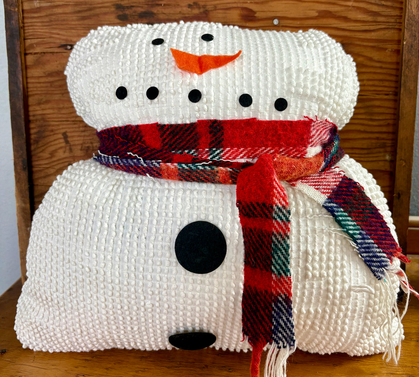 Snowman Stuffed Large