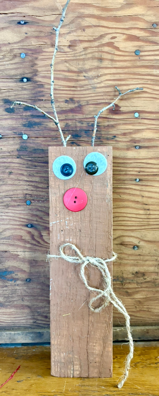 Wood Reindeer