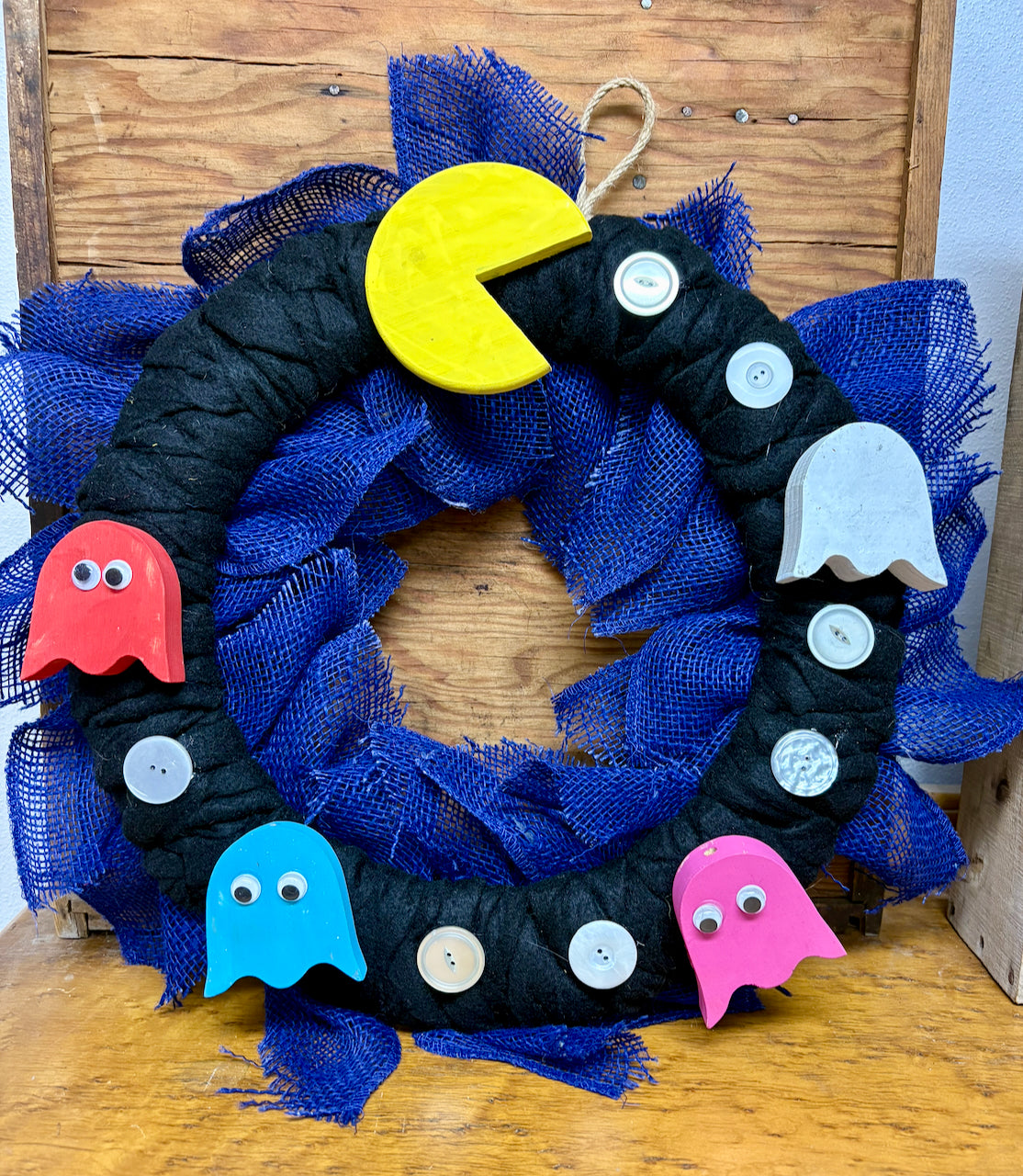 Pac-Man Wreath #1