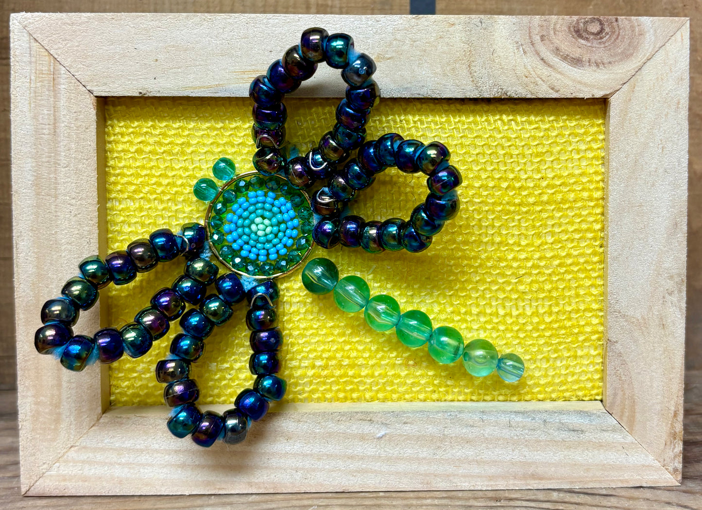 Dragonfly on Yellow