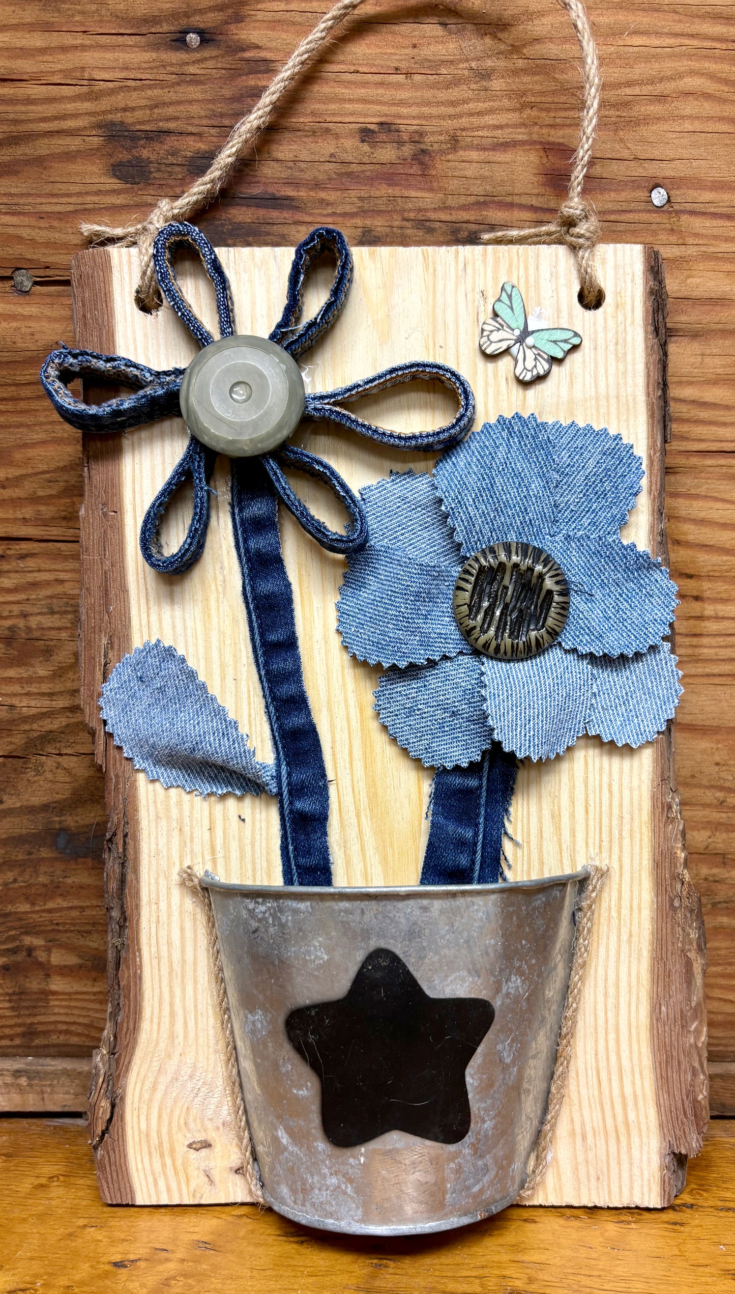 Denim Flowers #2