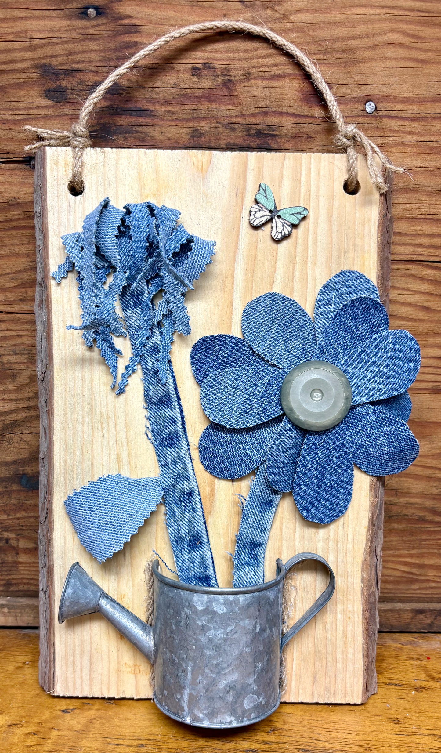 Denim Flowers #3