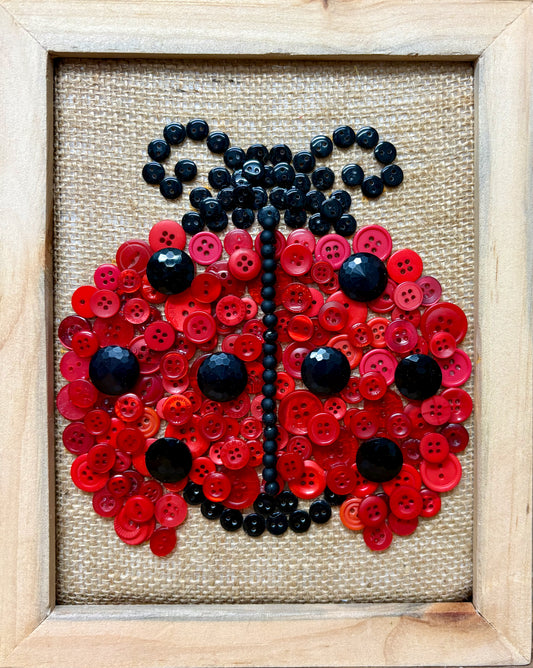 Button Ladybug