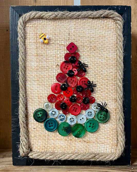 Button Watermelon Bees #1