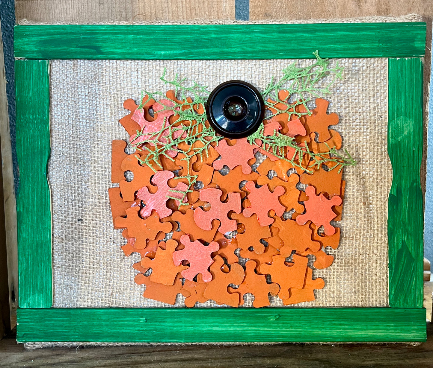 Puzzle Piece Pumpkin