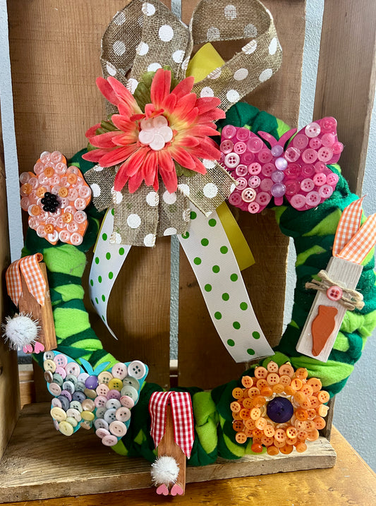 Wreath with Butterflys